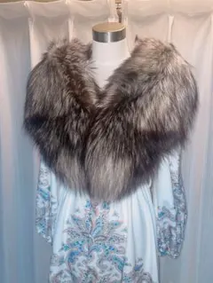 SAGA FOX サガ フォックス 毛皮 ショール 着物 振袖 成人式 卒業式