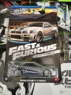 Hotwheels FAST&FURIOUS SKYLINE GT-R