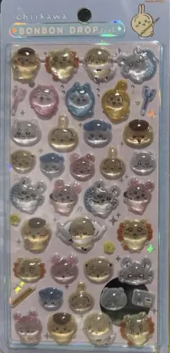 【正規品】ちいかわ ボンボンドロップシール ボンボンドロップ ポーズ