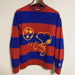 Levi's スヌーピー コラボ ボーダートレーナー XS（M相当）