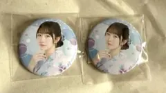 フルーツジッパー　真中まな　缶バッジ　すきくじ