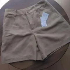 anyFAM ベージュ ショートパンツ ウエスト59〜63cm