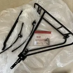 自転車用 リアキャリア ブラック