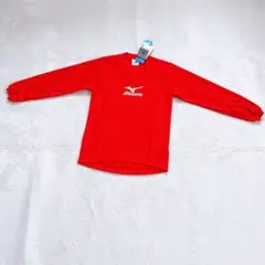 ミズノ インナーシャツ Vネック サッカー フットサル プラクティスシャツ 赤