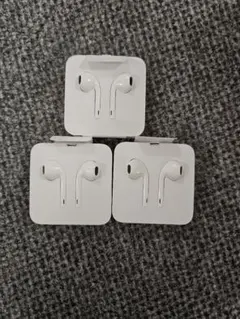 有線イヤホン Lightning端子 3個セット