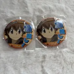 家庭教師ヒットマンREBORN! 沢田綱吉 激推し！缶バッジ 2点セット