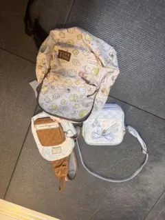 美品 すみっコぐらし バッグセット リュック 3点セット
