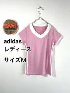 adidas レディース ヨガウェア Mサイズ ピンク 0370