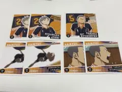 ハイキュー シール ウエハース 烏野高校 セット