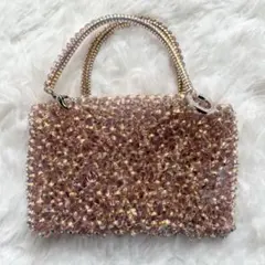【美品✨】アンテプリマ スクエア ミニハンドバッグ オーロラ