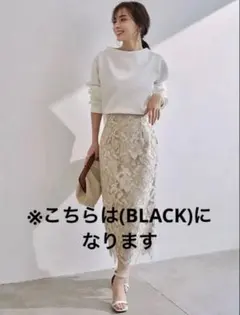 【美品】anuans アニュアンス タイトスカート （BLACK） Sサイズのサムネイル