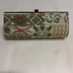 d306 和装用バッグ 多色幾何学模様