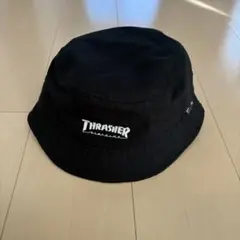 THRASHER バケットハット ブラック　バケハ
