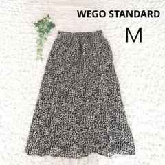 ウィゴー スタンダード レオパード柄 スカート M ポケット