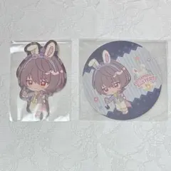 あんスタ アニカフェ ステッカー コースター 凛月