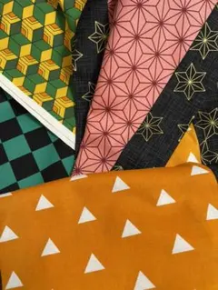 鬼滅の刃柄　シーチングかな？　1m〜