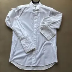 ORIHICA スリムフィット ホワイトフォーマルシャツ L