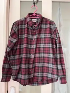 CLOSHI THERMOLITE チェック柄長袖シャツ