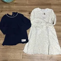ビケット 長袖カットソー 2点セット 130