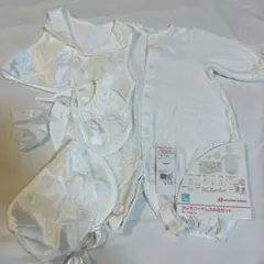 新生児 セレモニードレス　6点セット ホワイト　タキシード風　男の子