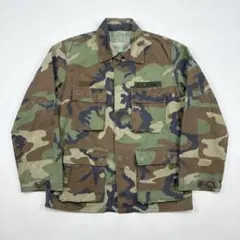 80s 米軍実物 US ARMY BDUジャケット ノンリップ M-R 83年