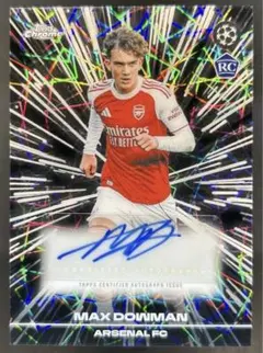 Max Dowman Rookie Autograph Card - Arsenal