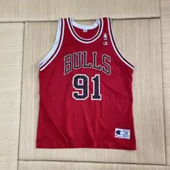 NBA シカゴ ブルズ デニス ロッドマン ユニフォーム チャンピオン製 48