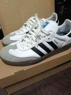 adidas Samba ホワイト 28.5cm 【訳アリ】