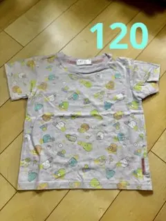 すみっコぐらし 総柄Tシャツ 120cmのサムネイル
