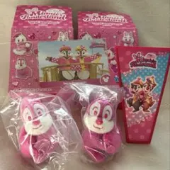 パルパルーザ　ぬいぐるみチャーム　ワッペンアクセサリー　カード　チップとデール