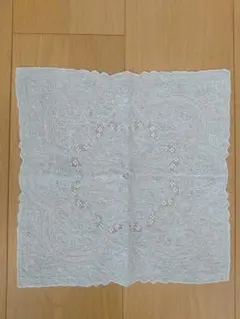 スワトウ 汕頭刺繍 レースハンカチ
