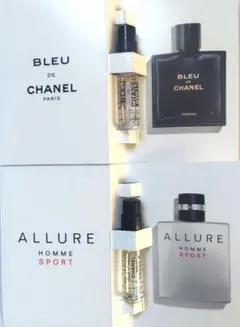 CHANEL★ブルードゥシャネルパルファム＆アリュールオムスポーツサンプルのサムネイル