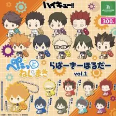 ハイキュー　ぺたっとねじまきラバーキーホルダー　vol.1 及川徹