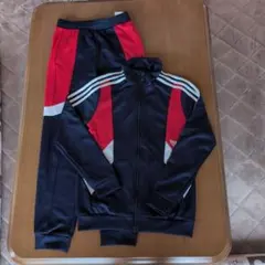 アディダス　ジャージ　セットアップ　150 ネイビー