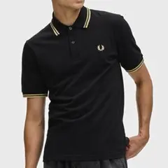 2025年最新】fred perry ポロシャツ ブラック ゴールドの人気