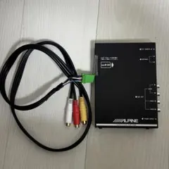 ALPINE TUE-T340 車載デジタルTVチューナー 動作品 配線付のサムネイル