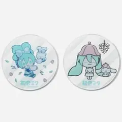 「初音ミク×シナモロール」01 ホログラム缶バッジ(57mm) 9個入 BOX 初音ミク×シナモロール」01 ホログラム缶バッジ(57mm) 9個入 BOX