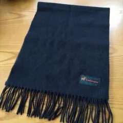 カシミヤ マフラー ブラック