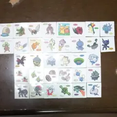 ポケモンパンシール34枚セット
