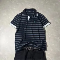 archive striped s/s ストリート　ポロ　y2k