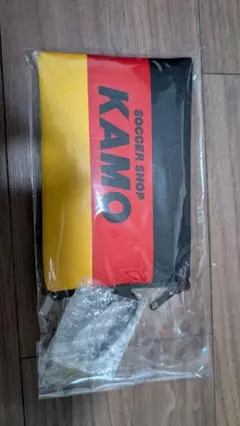 【未使用】SOCCER SHOP KAMO ドイツポーチ カラビナ付き