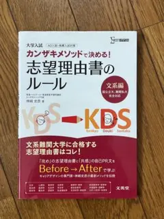 カンザキメソッド 志望理由書のルール