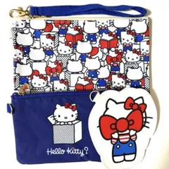 ハローキティ　ポーチ3点セット