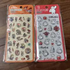 ズートピア ベイマックス ぷくぷくシール PUKUPUKU SEAL シール