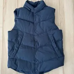 AZUL by moussy ネイビー ダウンベスト Lサイズ