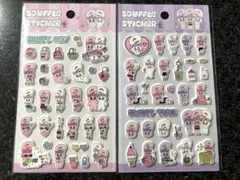 海外製　エスターバニー シールセット 2枚　ぷっくりシール