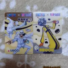 ONE PIECE サーティワン コラボ コレクションカード 2点セット 新品