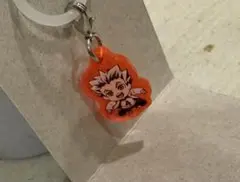 アクリルキーホルダー オレンジ色