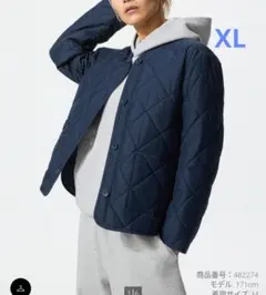 パフテックノーカラージャケット UNIQLO