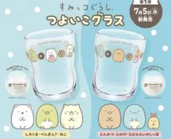 すみっコぐらしグラス【ミスタードーナツコラボ商品】つよいこグラス3点セット⭐︎